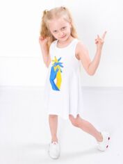 Акция на Підліткова літня сукня для дівчинки Носи своє 6205-036-33-1 164 см Біла (p-7930-74311) от Rozetka