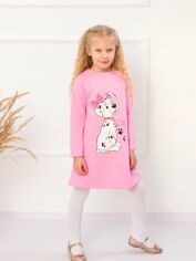 Акція на Дитяче плаття для дівчинки Носи своє 6004-057-33 92 см Рожеве (далматин) (p-4513-66019) від Rozetka
