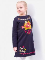 Акция на Дитяча сукня для дівчинки Носи своє 6004-023-33-1 110 см Чорнильно-синя (p-7504-98602) от Rozetka
