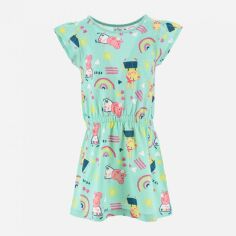 Акция на Дитяча літня сукня для дівчинки Disney Peppa Pig WE1146 116 см Бірюзова от Rozetka