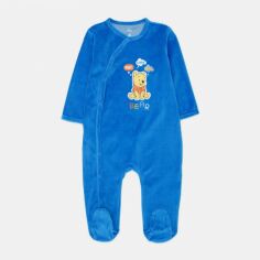 Акція на Дитячий велюровий комбінезон-сліп для хлопчика Disney Winnie the Pooh DIS BP 51 05 A703 VELOUR 92 см Синій від Rozetka