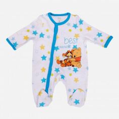 Акція на Дитячий комбінезон-сліп для хлопчика Disney Winnie the Pooh DIS BP 51 01 832 86-92 см Білий від Rozetka