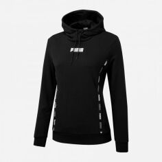 Акція на Худі жіноче Puma Tape Hoodie Tr W 67132701 XS Puma Black від Rozetka