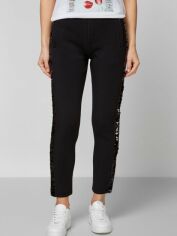 Акція на Спортивні штани жіночі Guess Allie Scuba Jogger Pant V2YB18-K7UW2-JBLK M Jet Black A996 від Rozetka