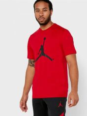Акція на Футболка бавовняна довга чоловіча Nike Jordan Jumpman Crew CJ0921-687 XL від Rozetka