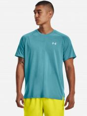 Акция на Футболка Under Armour Streaker Tee-blu 1361469-433 S от Rozetka