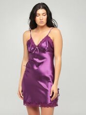 Акція на Нічна сорочка Lady 3265 XL Фіолетова від Rozetka