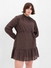 Акція на Сукня коротка літня жіноча GAP 794463807 XL Коричнева від Rozetka