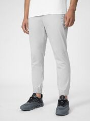 Акция на Спортивні штани чоловічі 4F Trousers Cas M154 4FSS23TTROM154-25S S Білі от Rozetka