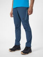 Акція на Спортивні штани чоловічі 4F Trousers Fnk M093 4FSS23TFTRM093-30S L Сині від Rozetka