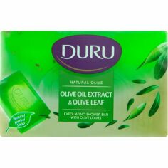 Акция на Мыло туалетное Duru natural С экстрактом оливкового масла и листьями масла 150г от MOYO