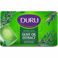 Акция на Мыло туалетное Duru natural С экстрактом оливкового масла 150г от MOYO