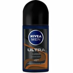 Акция на Дезодорант-антиперспирант Nivea Men Ultra Carbon с активированным углем Шариковый 50мл от MOYO