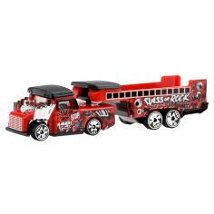 Акція на Вантажівка-трейлер Hot Wheels Haulin class червоний (BFM60/HFC99) від Будинок іграшок