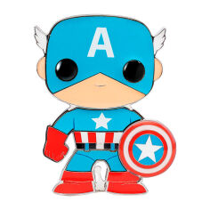 Акція на Пін Funko Pop Marvel Капітан Америка (MVPP0008) від Будинок іграшок