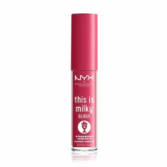 Акция на Ароматизований блиск для губ NYX Professional Makeup This Is Milky Gloss Milkshakes 10 Strawberry Horchata, 4 мл от Eva