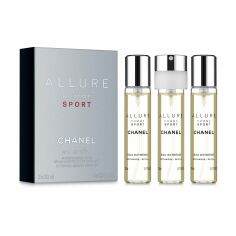 Акция на Парфумований набір чоловічий Chanel Allure Homme Sport Eau Extreme (парфумована вода 3*20 мл) от Eva