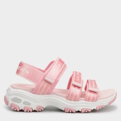 Акция на Дитячі сандалії для дівчинки Skechers D'Lites 664167L PNK 30 Рожеві от Rozetka