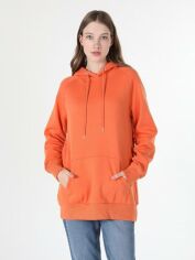 Акція на Худі оверсайз жіноче Colin's CL1045200ORA XS Orange від Rozetka