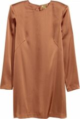 Акція на Сукня коротка осіння жіноча H&M XAZ175551QMUF 32 Світло-коричнева від Rozetka