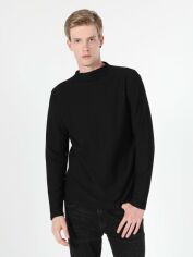 Акція на Лонгслів чоловічий Colin's CL1060115-BLK 2XL Чорний від Rozetka