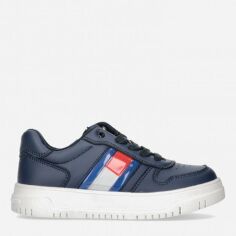 Акція на Дитячі кросівки для хлопчика Tommy Hilfiger Flag Low Cut Lace-up Sneaker T3X9-32867-1355800- 30 Сині від Rozetka