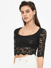 Акція на Топ жіночий Bershka XAZ282294QABS M Чорний від Rozetka