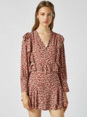 Акція на Блузка жіноча Pull & Bear XAZ372508SRYE M Теракотова від Rozetka