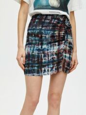 Акція на Спідниця міні літня пряма жіноча Pull & Bear XAZ234089CXUM XL Різнокольорова від Rozetka