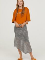Акція на Спідниця H&M Divided XAZ127389SFJE 40 Чорна з білим від Rozetka