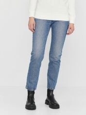 Акція на Джинси Slim Fit жіночі Levi`s 501 Crop Must Be Mine 36200-0236 26-28 Medium Indigo Worn In від Rozetka