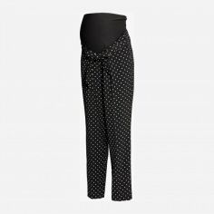 Акція на Штани для вагітних H&M Mama XAZ107166NMYL 34 Чорний/Білий від Rozetka