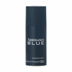 Акція на Парфумований дезодорант-спрей Arrogance Blue Deodorant Spray чоловічий, 150 мл від Eva