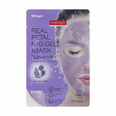 Акція на Гідрогелева маска для обличчя Purederm Real Petal MG:Gel Mask Lavender, 30 г від Eva