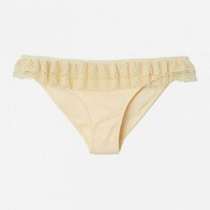 Акція на Нижня частина купальника жіноча H&M 6003737dlog 42 Світло-жовта від Rozetka
