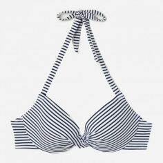 Акція на Верхня частина купальника жіноча H&M 5596497dlog 65C Білий/Смужка від Rozetka
