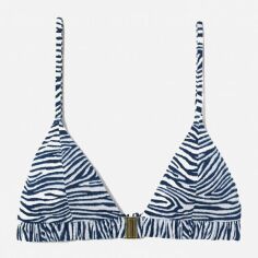 Акція на Верхня частина купальника жіноча H&M 0748236 34 Синя від Rozetka