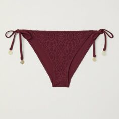 Акція на Нижня частина купальника жіноча H&M 0638777-7 40 Бордова (СА2000001261200) від Rozetka