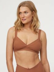 Акція на Верхня частина купальника жіноча H&M 04-0744786-003 42 Кавова (СА2000001964385) від Rozetka