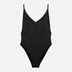 Акція на Суцільний купальник жіночий H&M XAZ100351KPTZ 44 Чорний від Rozetka