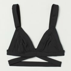 Акція на Верхня частина купальника жіноча H&M XAZ141118DMXM 38 Чорна від Rozetka