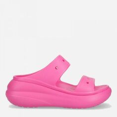 Акція на Жіночі сабо Crocs Classic Crush 207670-6RL-M7-W9 39-40 25 см Рожеві від Rozetka