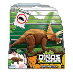 Акція на Интерактивная игрушка Dinos Unleashed Realistic Трицератопс 31123TR ТМ: Dinos Unleashed від Antoshka