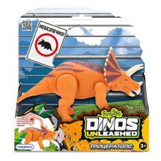 Акція на Интерактивная игрушка Dinos Unleashed Трицератопс 31123V2 ТМ: Dinos Unleashed від Antoshka