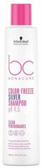 Акция на Шампунь Schwarzkopf Professional BC Bonacur Color Freeze Silver для нейтралізації небажаної жовтизни волосся 250 мл от Rozetka
