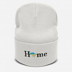 Акция на Дитяча демісезонна шапка-біні для дівчинки Anmerino Home 4070 52-54 Світла беж от Rozetka