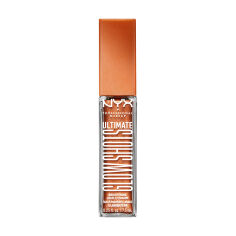 Акція на Рідкі мерехтливі тіні для повік NYX Professional Makeup Ultimate Glow Shots 10 Wow Cacao, 7.5 мл від Eva