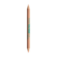 Акція на Двосторонній стик хайлайтер та консилер для обличчя NYX Professional Makeup Wonder Pencil 03 Medium Peach, 0.7 г від Eva