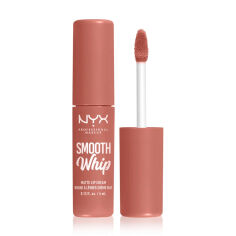 Акция на Рідка матова помада-крем для губ NYX Professional Makeup Smooth Whip Matte Lip Cream 23 Laundry Day, 4 мл от Eva
