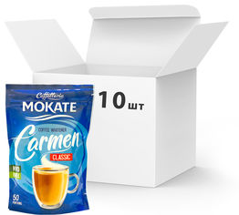Акция на Упаковка сухих сливок Mokate Coffee Creamer Сarmen Classic 10 шт по 200 г (5902891280675) от Rozetka UA
